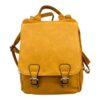 Γυναικεία Τσάντα Πλάτης Κίτρινη