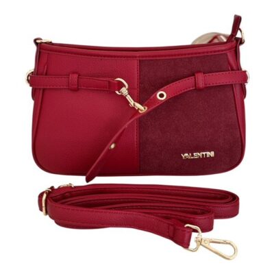 Γυναικεία Τσάντα Ώμου Χιαστί Σε Χρώμα Κόκκινο Μικρή