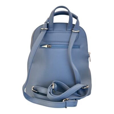Γυναικείο Σακίδιο Πλάτης VALENTINI Μπλε Μοντέρνο & Κομψό Πίσω Όψη